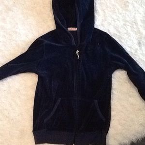 Juicy couture hooded zip up jacket